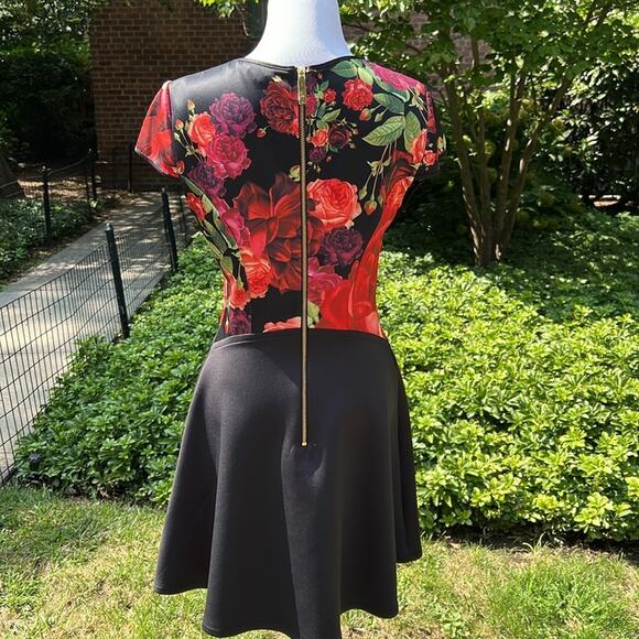 Ted Baker Floral Xylee Skater Dress - Picture 8 of 11